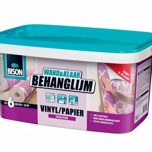 BISON WAND&KLAAR® BEHANGLIJM VINYL/PAPIER EMMER 2,5 KG NL/FR