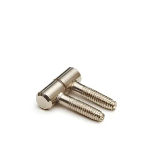 HPLM C09025NI / MEUBEL INBOORPAUMELLE 9X25MM SMAL VERNIKKELD