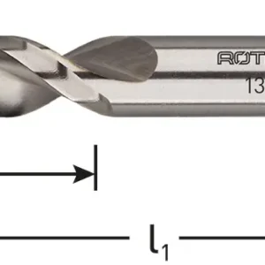 HSS-E PLAATWERKBOOR, DIN 1897, TYPE TLS1000, ø9,2