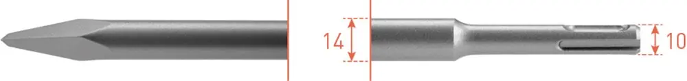 SDS-PLUS PUNTBEITEL L=250