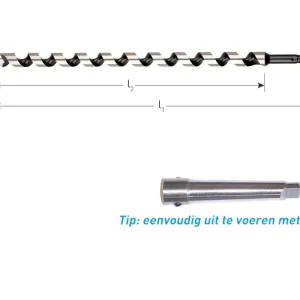 SLANGENBOOR GOLD-LINE, ø14X155/235 AZOBE