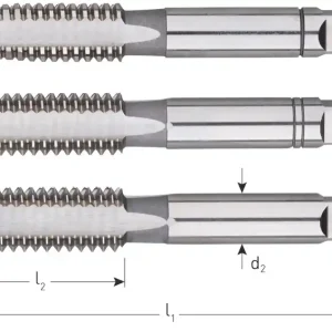 HSS HANDTAPPENSET, 3-DLG., DIN 352, UNC 5/16"-18