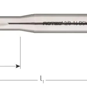 HSS-E MACHINETAP '800', DOORLOPEND, DIN 371, BSW 1/8"-40