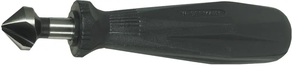 HSS-G VERZINKFREES 90°, DIN 335C, MET HANDVAT, ø12,4