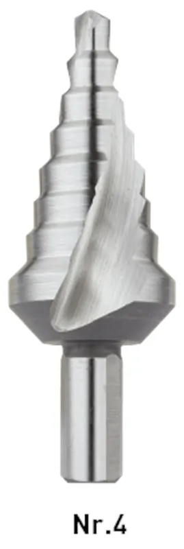 HSS TRAPPENBOOR NR.4 / ø6-26,75