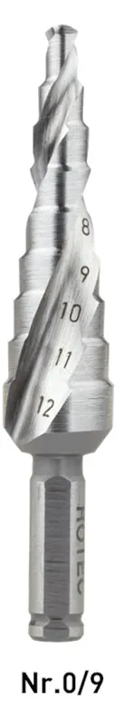 HSS-E TRAPPENBOOR NR.0/9 / ø4-12