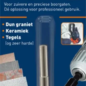 DIAMANTTEGELBOOR '758' (NAT), ø6X30