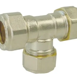 KNEL TEESTUK 15MM VERNIKKELD.
