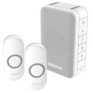 FRIEDLAND HONEYWELL DRAADLOZE DEURBEL SET 150MTR. 2X BELDRUKKER