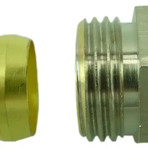 KNELSET 1/2X15MM VERNIKKELD