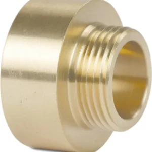 PROFEC NR. 246 SOKNIPPEL MESSING 3/8" X 1/4" BINNENDRAAD X BUITENDRAAD