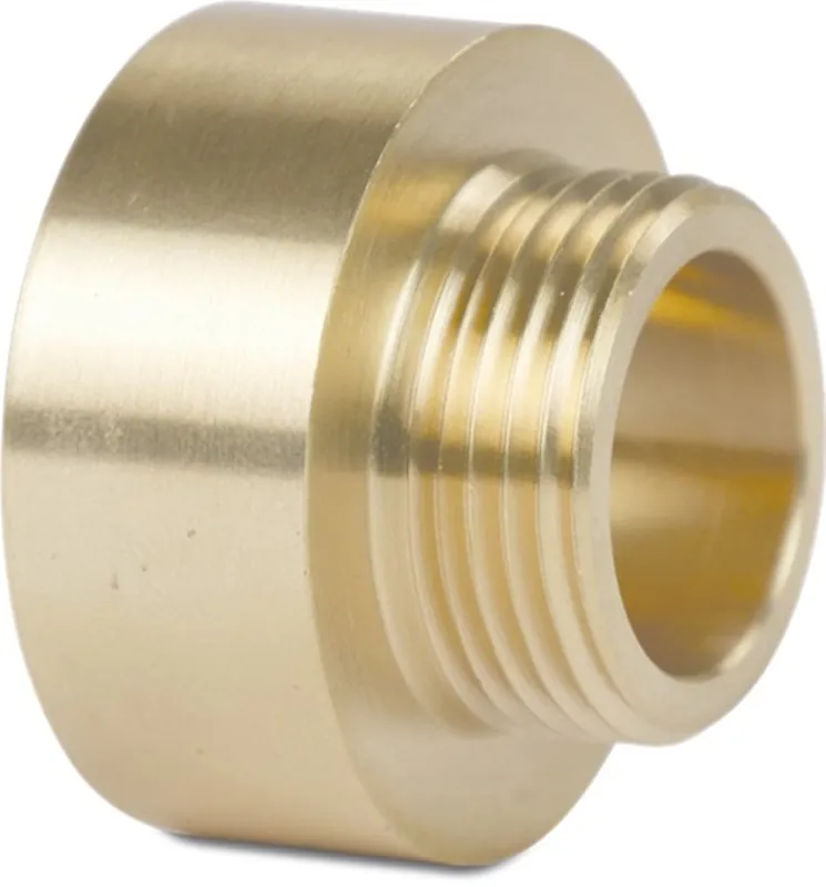 PROFEC NR. 246 SOKNIPPEL MESSING 3/8" X 1/4" BINNENDRAAD X BUITENDRAAD
