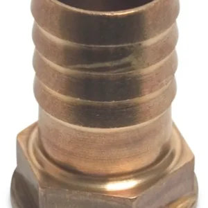 SLANGTULE MESSING 1/2" X 13 MM BINNENDRAAD X SLANGTULE