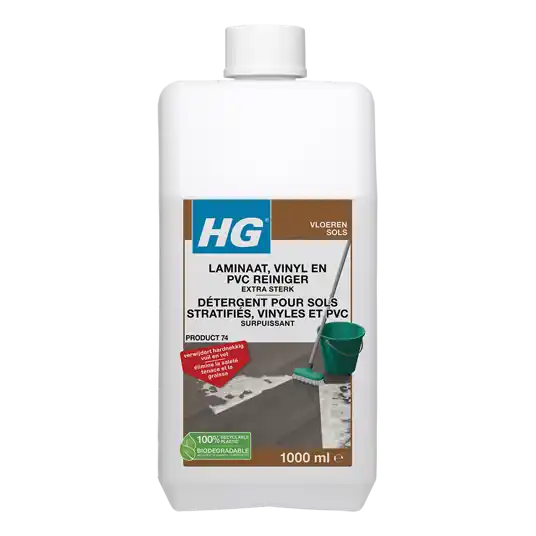 HG LAMINAAT, VINYL & PVC KRACHTREINIGER (PRODUCT 74) 1 L