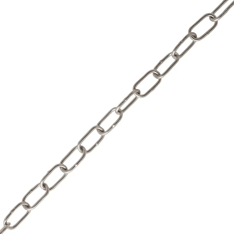 SIERKETTING VERMESSINGD 15X2 MM PRIJS PER METER