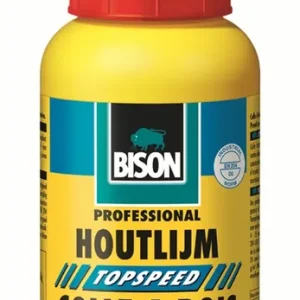 BISON HOUTLIJM TOPSPEED FLACON 250 G NL/FR
