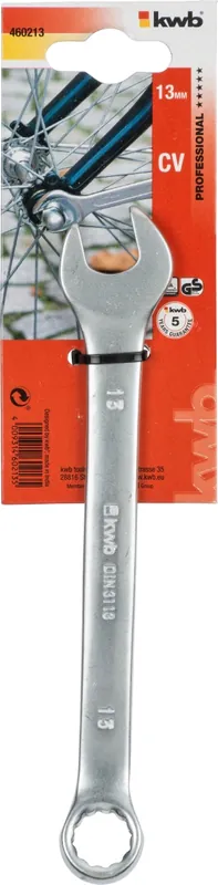 STEEK-RINGSLEUTEL CV 13 MM