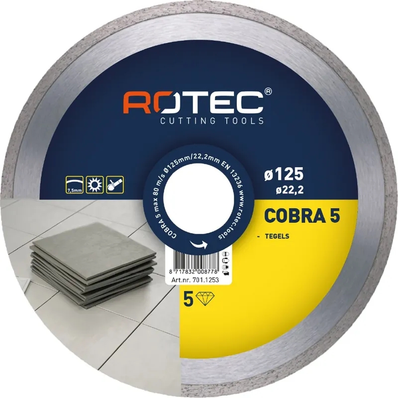 DIAMANTZAAGBLAD 'COBRA 5 / RD-M', ø230X2,4Xø22,2