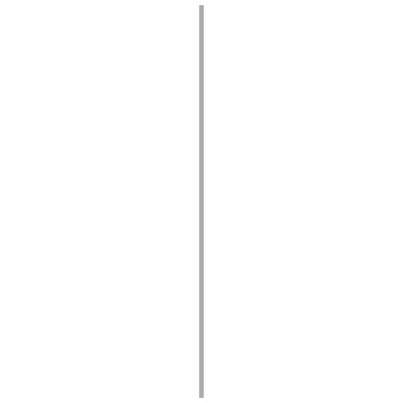 SCHUIFD. RAIL ALUMINIUM 200 CM TYPE H-60
