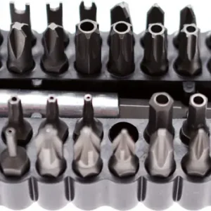 SCHROEFBITSET, VEILIGHEID, 33DLG, BITLENGTE 25MM, BGS 763