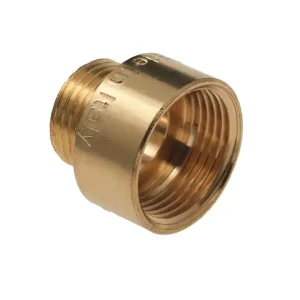 BONFIX DRAAD MESSING NEUSSTUK 3/4" BI.DR. X 1/2" BU.DR.