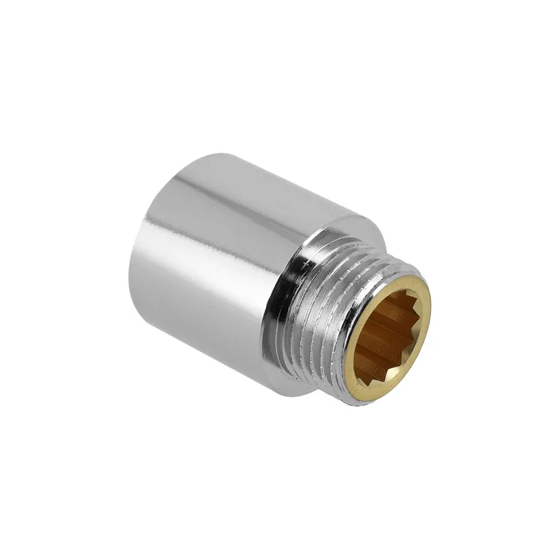 BONFIX DRAAD VERCHROOMD KRAANVERLENGSTUK 1/2" L=30MM