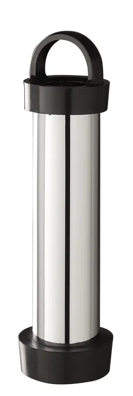 AFVOERSTOP 100 X 32 MM CHROOM