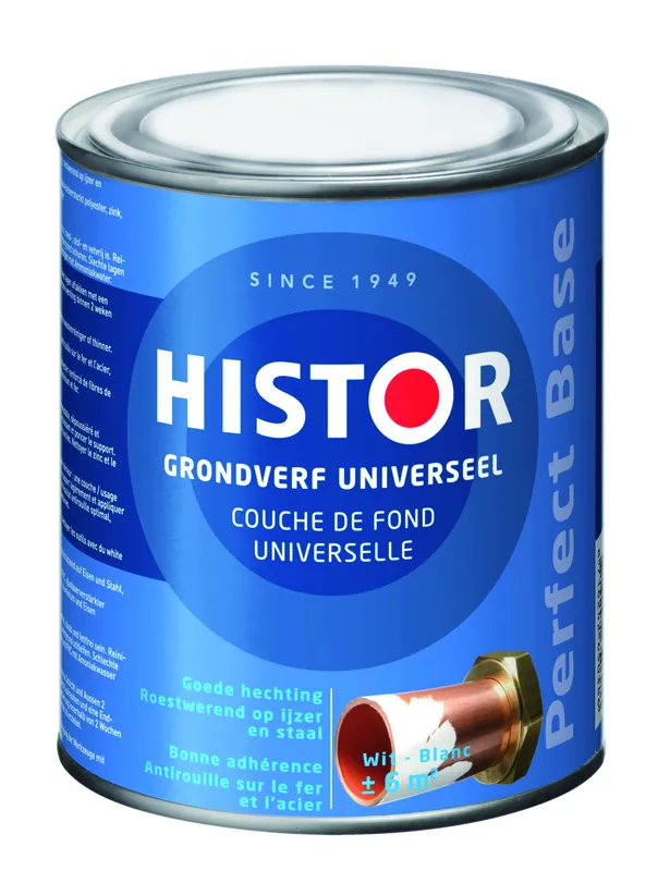 HISTOR PERFECT BASE GRONDVERF UIVERSEEL WIT 750 ML