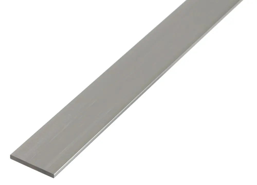 PLATTE STRIP ALU ZIL. ELOX 15X2/2M