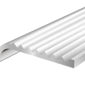 BESCHERM PROFIEL ALUMINIUM ZILVER 23X5,0X2 1METER