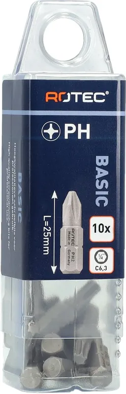 SCHROEFBIT BASIC, C6.3, PH 1X25