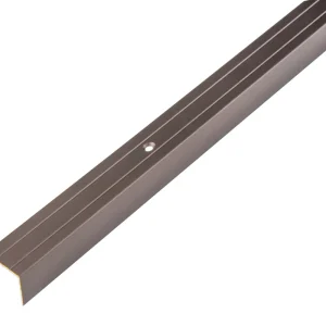 TRAPKANT,ALU BRONS ELOX 25X20X1,5/2M
