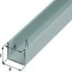 U PROEFIEL ALUMINIUM ZILVER 10X15X10  1 METER
