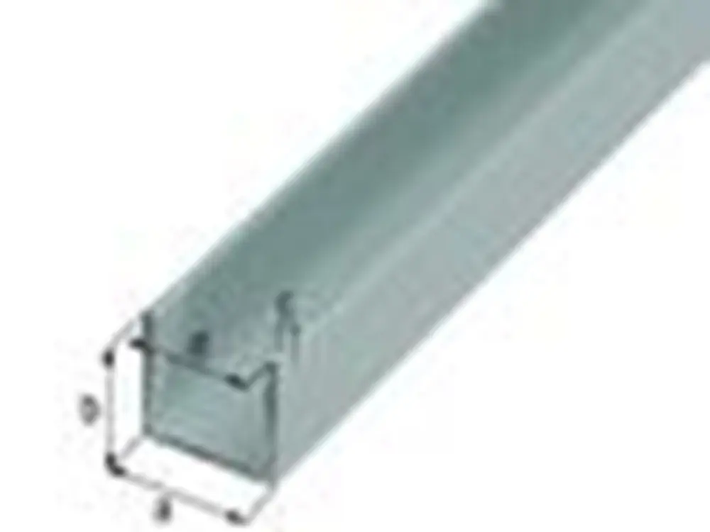 U PROFIEL ALUMINIUM ZILVER 10X20X10/1METER