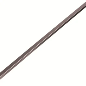 STALEN VIERKANTE STANG STAAL RUW 6 X 6MM 1 METER