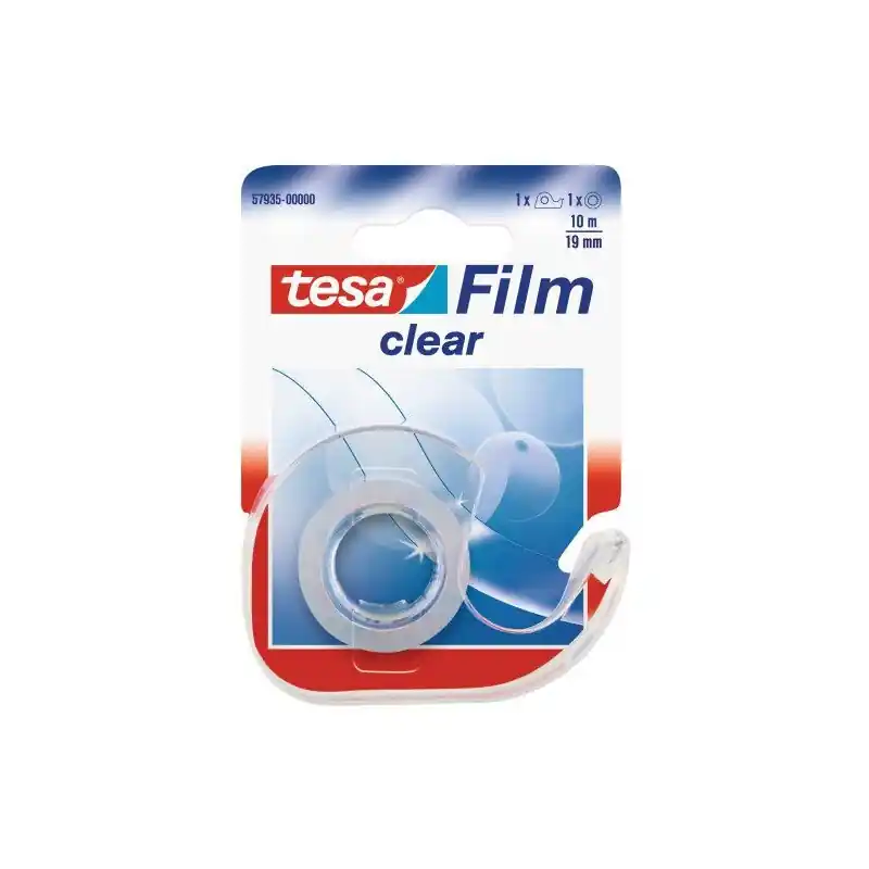 TESAFILM® CRYSTAL 10M X 19MM + DISPOS.DISPENSER