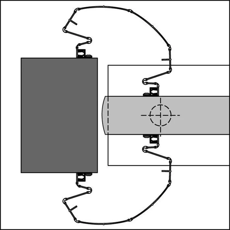 VINGERBESCHERMINGSPROFIELEN FINPROTECT+ 120-120 WIT 198