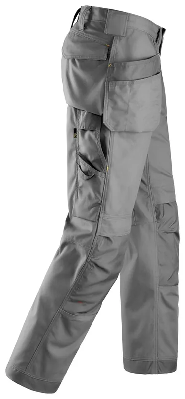 CANVAS+ BROEK MET HOLSTERPOCKETS, GRIJS - GRIJS (1818), 052