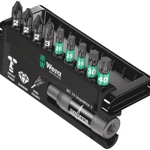 WERA BIT-CHECK 10 IMPAKTOR 3 10PC