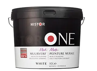 HISTOR ONE MUURVERF WIT 10 LTR - 10 LITER