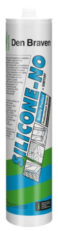 ZWALUW SILICONE-NO+SAN 310ML ZILVERGRIJS