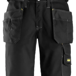 HOLSTER POCKET SHORTS, RIP-STOP, ZWART - ZWART (0404), 044