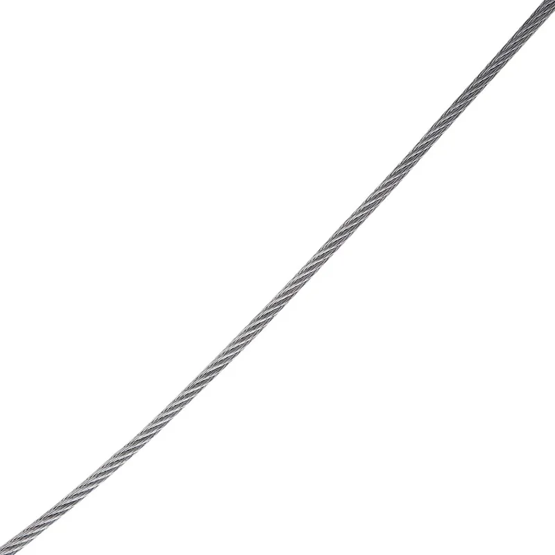 STAALKABEL GEGALVANISEERD 6 MM (6X12 DRADEN)