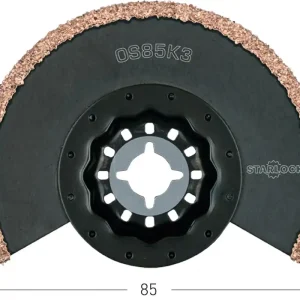 OS 85K3 STARLOCK SEGMENTZAAGBLAD HM-RIFF ø85