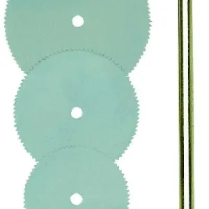 METAALZAAGBLADEN 3 ST.(ø 16, 19, 22 MM) + HOUDER