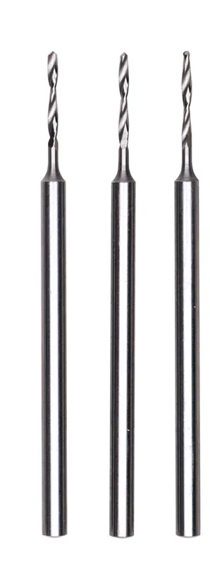 MIKRO SPIRAALBOREN 1,0 MM, 3 ST.