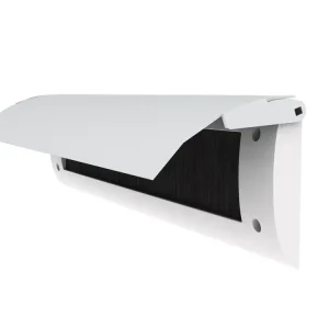 BRIEFPLAAT BINNEN, KUNSTSTOF HOUDER, GECOATE KLEP LUXE MET KLEP 86 X 3