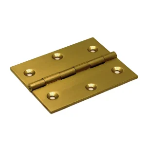 H161-50402102 / SMALSCHARNIER 50X40X1,8MM VASTE PEN MESSING