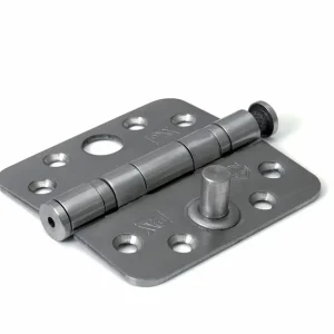 VEILIGHEIDS- KOGELLAGERSCHARNIER ROND RVS 89X89X3 SKG***