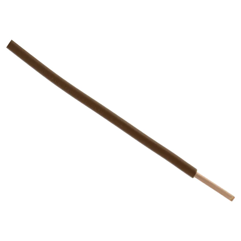 INSTALLATIEDRAAD - VD - 6.0 MM² - 2.5 M - BRUIN